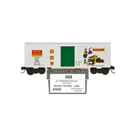 Micro-Trains Line 20086 First Anniversary 40' Steel Single Sliding Door Boxcar MTL 1991 - 12/91 Release