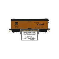 Kadee Micro-Trains 47230 Santa Fe The Route Of The Chief 40' Wood Sheathed Ice Reefer Car