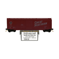 Kadee Micro-Trains 33010 Great Northern Railway 50' Steel Single Plug  & Sliding Door Boxcar GN 17776 - 1st Run 04/77 Release