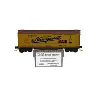 Kadee Micro-Trains 49220 Narragansett Banquet Ale 40' Double Sheathed Wood Ice Reefer Car