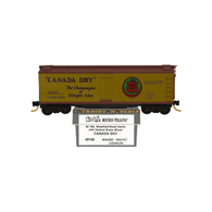 Kadee Micro-Trains 49190 Canada Dry 40' Double Sheathed Wood Ice Reefer Car G.A.R.E. 9104 - 1st Run 07/87 Release