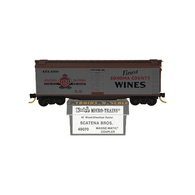 Kadee Micro-Trains 49070 Scatena Bros. Wine Company 40' Double Sheathed Wood Ice Reefer Car