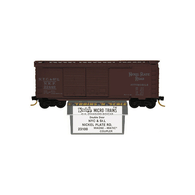 Kadee Micro-Trains 23100 New York Chicago & St. Louis Nickel Plate Road 40' Steel Double Sliding Door Boxcar N.K.P. 22449 - 12/81 Release