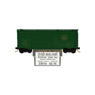 Kadee Micro-Trains 23010 Ashley Drew & Northern 40' Steel Double Sliding Door Boxcar AD&N 2415 - 12/76 Release
