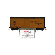 Micro-Trains Line 020 00 703 Chicago & Eastern Illinois Route Of The Dixie Flagler 40' Single Sliding Door Boxcar C&EI 3 - 05/05 Release