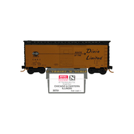 Micro-Trains Line 20701 Chicago & Eastern Illinois Route Of The Dixie Limited 40' Single Sliding Door Boxcar C&EI 1 - 10/04 Release