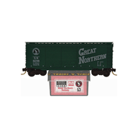Micro-Trains Line Special Run NSC 98-78 Great Northern Green Circus 40' Steel Double Sliding Door Boxcar GN 62798 - 1998 Convention Banquet Attendee Gift Car