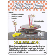 Showcase Miniatures 107 Pfatt Boys Circular Drive In Diner Kit