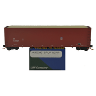 LBF Company 500390 Southern Pacific Union Pacific 61' Welded Side Wood Chip Car SP 970027 with Load