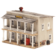 Mainline and Siding N 2511 Hotel Out-of-Production Wood Craftsman Structure Kit