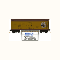 Micro-Trains Line Special Run NSC 98-05 Hollywood & Western 40' Wood Sheathed Ice Reefer Car H&W 4548 - NMRA Heritage Collection Issue Number Nine