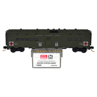 Micro-Trains Line 118020 United States Army Office of Defense ACF Troop Medical Department Kitchen Car U.S.A. 8762 - 09/03 Release