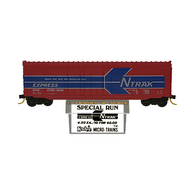 Kadee Micro-Trains Special Run NSC 76-01 NTRAK Express 50' Steel Double Plug Door Boxcar NTK 1776-1976