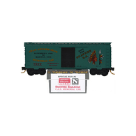 Micro-Trains Line Special Run NSC 94-49 Chad Shaw Memorial 40' Steel Single Sliding Door Boxcar CAS 6