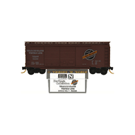 Micro-Trains Line Special Run NSC 96-57 Texas & Rio Grande Western 40' Steel Double Sliding Door Boxcar T&RGW 64260 - NMRA Heritage Collection Issue Number Seven
