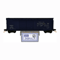 Micro-Trains Line Special Run NSC 99-33 Rails to the NorthStar 99 50' Steel Double Sliding Door Boxcar NMRA 1999