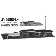 JV Models 107 Kansas City Southern Hornbeck Station Craftsman Structure Kit