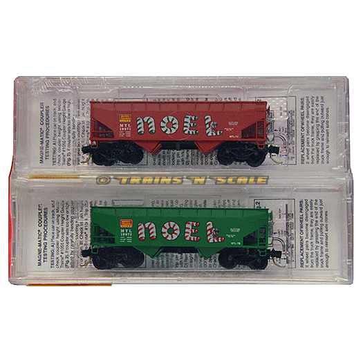 N Scale 6 different hoppers available all with MTL trucks/couplers 