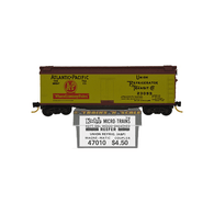 Kadee Micro-Trains 47010 Atlantic & Pacific The Great Tea Company 40' Double Sheathed Wood Ice Reefer Car 23099 - 09/76 Release