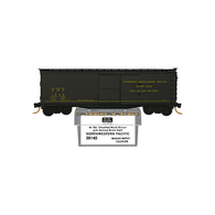 Micro-Trains Line 39140 Northwestern Pacific 40' Wood Sheathed Single Sliding Door Boxcar NWP 1946 - 1st Run 04/92 Release