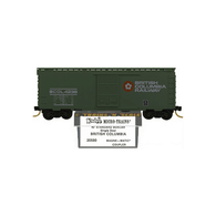 Kadee Micro-Trains 20580 British Columbia Railway 40' Single Sliding Door Boxcar BCOL 4238 - 1st Run 05/86 Release