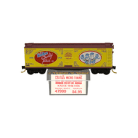 Kadee Micro-Trains 47990 Kadee Quality Products Co. 1946 1976 For 30 Years Anniversary 40' Double Sheathed Wood Ice Reefer Car K.Q.P.Co. 1976 - 08/76 Release