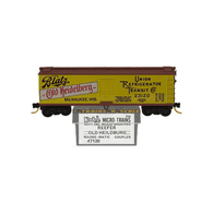 Kadee Micro-Trains 47120 Blatz Old Heidelberg Beer 40' Double Sheathed Wood Ice Reefer Car 23120 - 02/80 Release