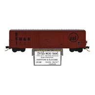 Kadee Micro-Trains 25180 Hartford & Slocumb FMC 50' Rib Side Sliding Door Boxcar HS 2020 - 05/84 Release