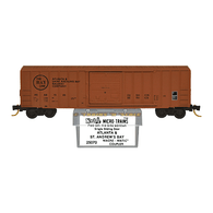 Kadee Micro-Trains 25070 Atlanta & Saint Andrews Bay Railway FMC 50' Rib Side Sliding Door Boxcar ASAB 7093 - 10/81 Release