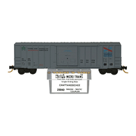 Kadee Micro-Trains 25040 Chattahoochee Industrial Railroad FMC 50' Rib Side Sliding Door Boxcar - 1st Run 07/81 Release