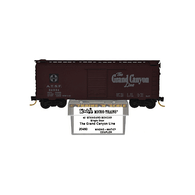 Kadee Micro-Trains 20460 Santa Fe The Grand Canyon Line 40' Single Sliding Door Boxcar A.T.S.F. 34324 - 1st Run 12/85 Release