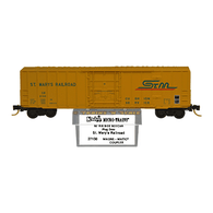 Kadee Micro-Trains 27130 St. Mary's Railroad FMC 50' Rib Side Plug Door Boxcar SM 2155 - 11/85 Release