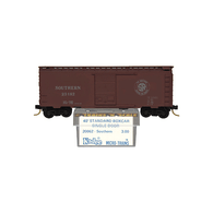 Kadee Micro-Trains 20062 Southern 40' Single Sliding Door Boxcar 23482 - 2nd Run 04/73 Release With Blue Printed Insert Label