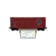 Kadee Micro-Trains 23190 Great Northern Railway 40' Steel Double Sliding Door Boxcar GN 3000 - 1st Run 04/74 Release With Blue Printed Insert Label