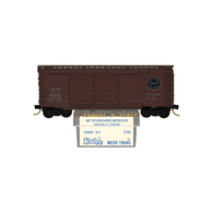 Kadee Micro-Trains 23095 Southern Pacific Lines 40' Steel Double Sliding Door Boxcar With Blue Printed Insert Label