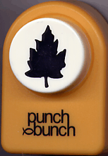 Silver Maple Leaf Medium Punch