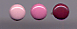 Pink Monochromatic Mini Round Brads