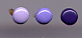Purple Monochromatic Mini Round Brads