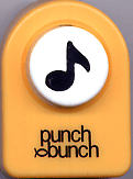 Music Note Small Punch