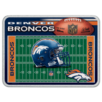 Denver Broncos Glass Cutting Board