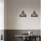 LUNE Resinous Pendant Light for Living Room & Bedroom - Nordic Style