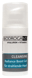 Skin Type: All.

Biodroga MD Radiance Boost Gel Description:
Biodroga MD Radiance Boost Gel is a triple-acting product that creates radiant skin. It delicately cleans, refines skin's structure and rejuvenates. It contains hyaluronic acid and vitamin E acetate to maximize skin's moisture levels and create a more glowing complexion. Biodroga MD Radiance Boost Gel features delicate massage pearls that completely eliminate dirt and dead skin cells without drying out skin. The massaging effect maximizes skin circulation and creates a rosy, refreshed skin tone. Olive oil derivative and the plant-based squalane have a smoothing effect on skin, imparting a silky sensation even while you clean.

Biodroga MD Radiance Boost Gel Features & Benefits:

    Does not contain mineral oils or parabens.
    Features natural essences.
    Creates an ultra-smooth, glowing appearance. 

How To Use Biodroga MD Radiance Boost Gel:
If you are using Biodroga MD Radiance Boost Gel without using Skin Refining Peeling, use the gel every day after you clean and tone skin. Massage into skin with circular movements and rinse off completely using tepid water. To use after Biodroga MD Skin Refining Peeling, use at night 2-3 times weekly.

Biodroga MD Radiance Boost Gel Key Ingredients:
Olive Oil Derivative, Massage Pearls, Hyaluronic Acid, Vitamin E Acetate, Plant-Based Squalane.