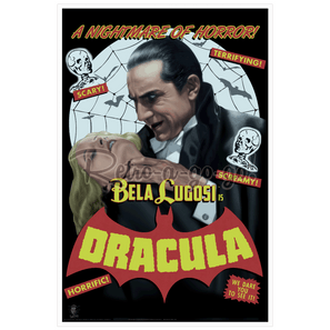 Bela Lugosi "Dracula Bites" Print