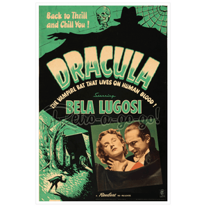 Bela Lugosi "Dracula, the Vampire Bat" Print