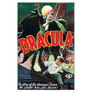 Bela Lugosi "Classic Dracula" Print