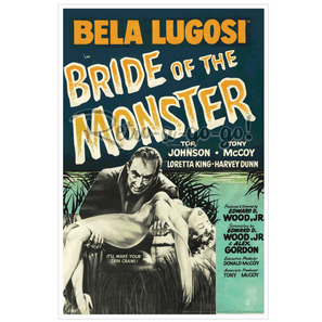Bela Lugosi "Bride of the Monster" Print