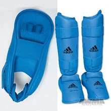 AWMA® adidas® WKF Leg Protectors w/ Instep Guards