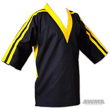 AWMA® ProForce® Gladiator 7.5 oz. Two-Tone Team Uniform - Black/Gold