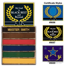 AWMA® Belt Master Display - Certificate