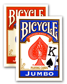 Bicycle Jumbo Playing Cards Blue Deck